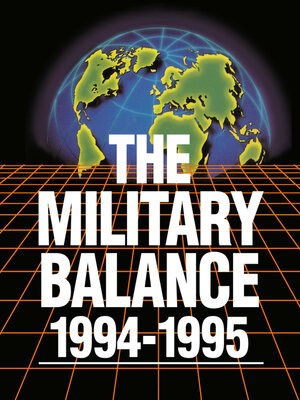 cover image of The Military Balance 1994-1995
